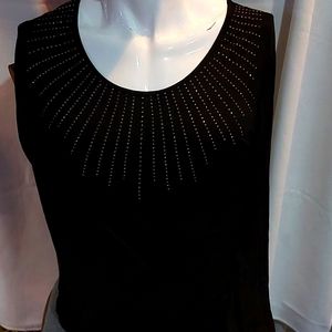 Ellen Tracy long sleeve  tunic top